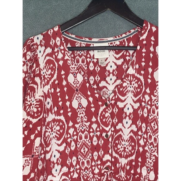 Knox Rose Dress‎ Womens Small Floral Boho Cottagecore Festival Romantic Prairie - Picture 5 of 12